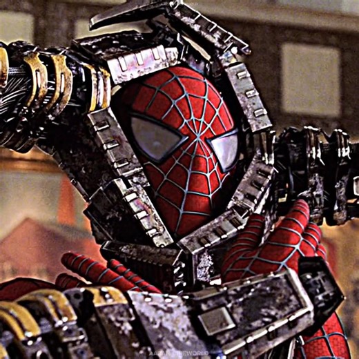 Top Fight Spider man and Octopus in Bank 💪 Marvel Universe 🔥 #shorts #ytshorts