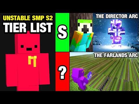 Wolfeei Ranks EVERY Unstable SMP Season 2 Arc | Tier List