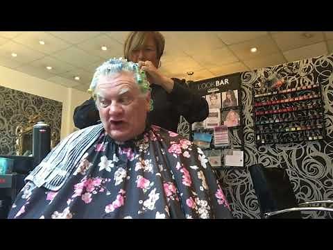 Roller Set - Bubbles Hairdo Part # 1