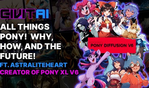 与 Pony Diffusion XL V6 的作者的访谈 // Civitai 客座创作者