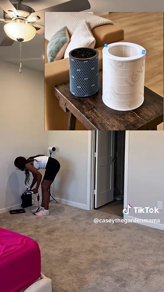 Episode 1 of Things My Home Needed 🏠✨ I’ve been sick, so getting my bedroom back together was definitely overdue. A little reset, fresh sheets, a clean floor, and my new Levoit air purifier helping keep the air in my bedroom cleaner and fresher while I rest. 🤍 It’s one of those things I didn’t realize I needed until I actually had one. Also… let’s not talk about the tiny table next to my bed. Clearly my house needs a nightstand too 😂 LINK IN BIO! #ThingsMyHomeNeeded #Levoit #BedroomReset #Hom