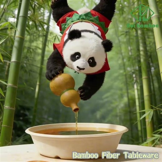 Ruibamboo Disposable Bamboo Fiber Food Containers