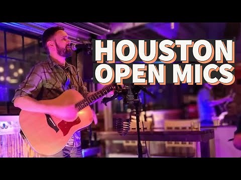 The open mics of Houston, Texas (Houston music scene vlog)