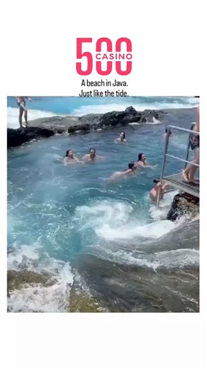 buzz__decode on Instagram: "The post shares a serene video of swimmers enjoying waves in a turquoise natural pool at Isla Cangrejo, Tenerife's Los Gigantes, incorrectly captioned as a Java beach, drawing 947k views and location debates in replies. Replies highlight similar Indonesian sites like Bali's Tugel Beach while one accurately identifies the volcanic rock pool with metal ladders as Tenerife's, underscoring viral misattribution common in scenic content. Posted December 7, 2025, just before