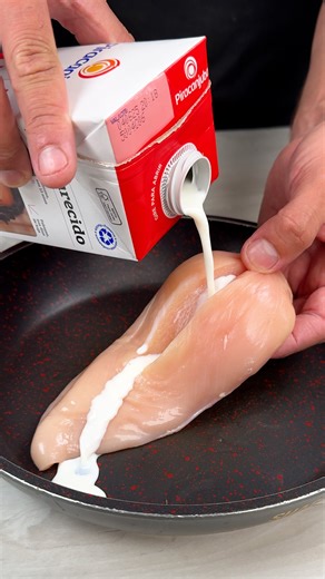 29K views · 404 reactions | The Restaurant Secret! This chicken breast Melts in Your Mouth! | My CookBook | Facebook