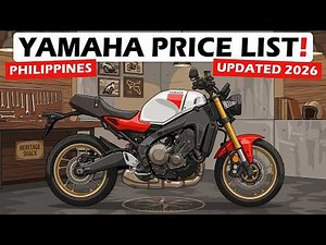 Yamaha Motorcycles Price List in the Philippines for 2026