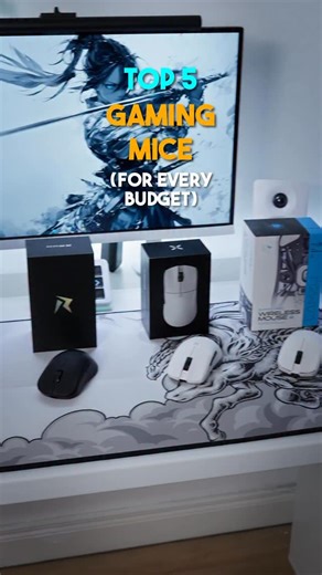 Corrupt | Tech on Instagram: "Top 5 gaming mice (for every budget) 1. Attack Shark X3 2. MAMBASNAKE M5 Ultra 3. RAWM ES21M 4. Hitscan Hyperlight 5. Lamzu Maya X Link in bio. #tech #gaming #setup #upgrade #budget #pc #setupgaming #budgettech #mouse #attackshark #mamabasnake"