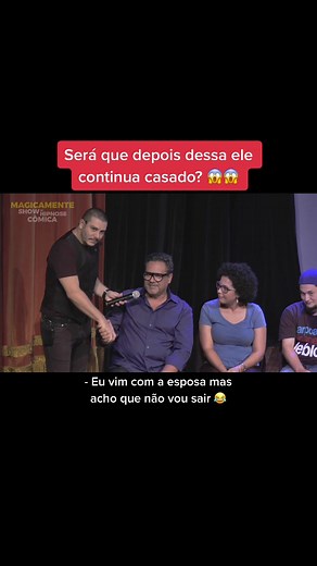 😱Casamento em risco no show de hipnose? #hipnose #hipnosedepalco #casamento #cheirogostoso #showmagicamente #andreattie