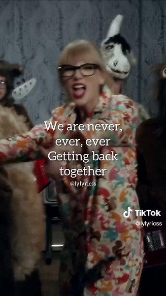 Taylor Swift - We Are Never Ever Getting Back Together (Lyrics)