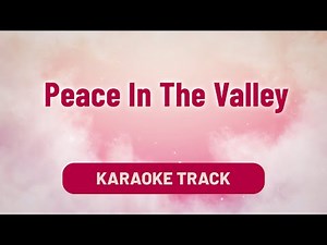 Peace in the Valley | Karaoke with Lyrics | Classic Gospel Song | Divine Hymns Elite