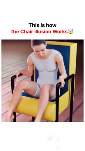 Social Tech | Technology News & Updates | This 27-second animated reel breaks down the iconic “floating chair” magic illusion, where a performer appears to sit on a chair supported... | Instagram