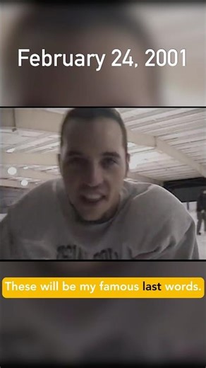 I should have worn the helmet.