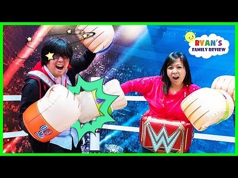 Toy Challenge Battle Mommy vs Daddy! New Ryan's World Toys!!!