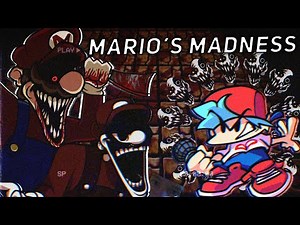 WE FIGHT MARIO.EXE?!? OH NO... (Friday Night Funkin, Marios Madness, Mario.exe, MX, Mario 85')