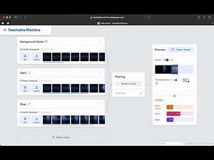 Video 2: Intro to Google Teachable Machine. Audio Classification Example - LaneyBerkeleyCC