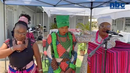 35K views · 541 reactions | The Oshana |Kharib ǂNīsa Taradi traditional group’s chairperson, Maria Geises, says the group usually integrates with other cultural groups during the annual Namibia Heritage Week held in the Oshana Region. This year, she displayed the design of the Damara dress and explained the meaning behind the traditional attire, as well as performed at the event. Ndapanda Shuuya #NBCNews #nbcdigitalnews #nbcDSTV282 #nbcGOtv20 #nbcPlusApp | NBC Digital News | Facebook