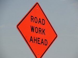 Route 413 Roadwork Begins in Front of St. Mary's