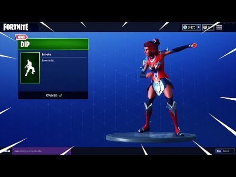 Fortnite New "DIP/YEET" Dance Emote Introduced with 48 Skins (FACE IMPRESSIONS!) | Fortnite Season 4