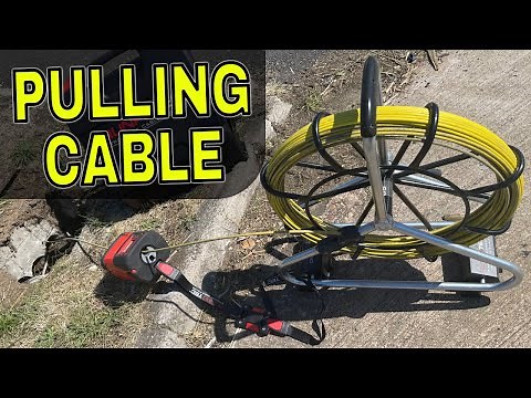 Pulling Cable Underground Made Easy With Runpotec Profi Set