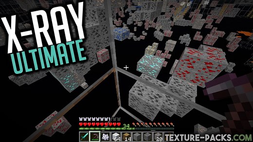 XRay Texture Pack Download for Minecraft