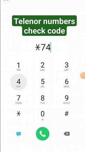 telenor number check code 👍 working 💪