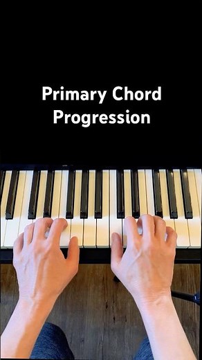 Primary Chord Progression #piano #music #musictheory #pianotutorial #chordprogression #chords