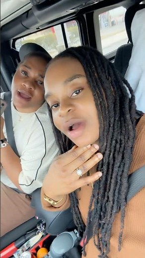 African Nigerian lesbian couple just living our truth ❤️ #love