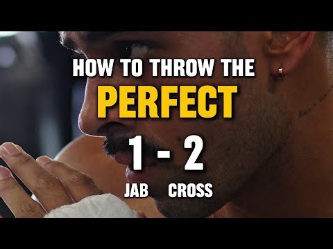 How to Throw a 1 - 2 / Jab - Cross CORRECTLY in Boxing