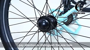 MOONCOOL Electric Tricycle for Adults, 350W 36V Electric Trike Motorized Three Wheel Electric Bicycle, 7 Speeds 3 Wheels Adult Electric Tricycle with Large Basket