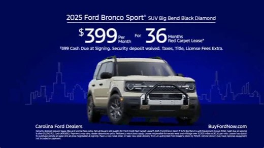 Ford TV Spot, 'The Time Is Now: SUVs' [T2]