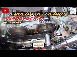 👉STEP BY STEP👈 HOW TO INSTALL the TIMING CHAIN ​​#chevyequinox #engine 2.4L #timingchain #mechanic 😉