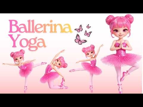 Ballerina dance kids yoga | fun yoga for kids