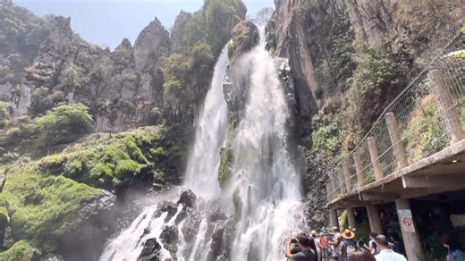 Cascada Las Brisas en Zacatlán: el mirador de cristal que revela un tesoro natural - UnoTV