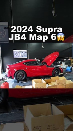 2024 Toyota Supra JB4 Map 6 Results
