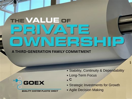 Our private ownership allows us to listen closely, move quickly, and adapt our products, services, and investments to meet evolving customer needs. Without short-term market pressures, we can focus… | GOEX Corporation
