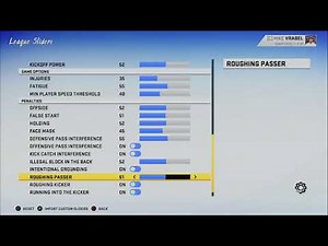 Jacob Reid's Updated Madden 20 Realistic Sliders And Franchise Settings
