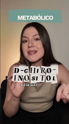 Myo-inositol or D-chiro-inositol? Don't get it mixed up. 🫵