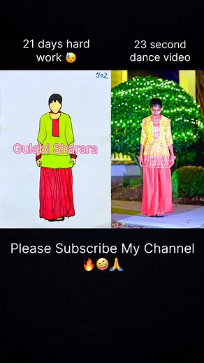 Flipbook Art Song Gulabi Sharara #viralreels #flipbook | DD Artists