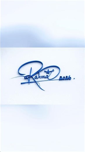 Signature ✍️ #art #calligraphy