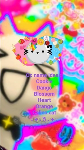 oc name ideas! #cutecore #kidcore #rainbow #ihavekidsinmybasement