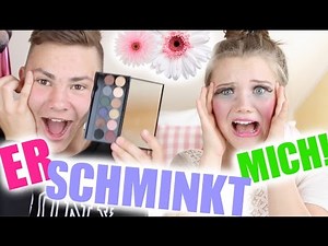 HE DOES MY MAKEUP! | Julia Beautx