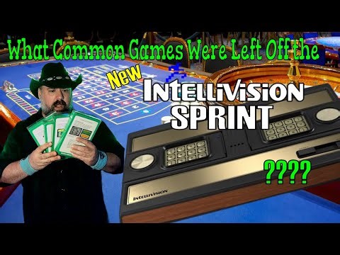 What Common Games were Left off the New INTELLIVISION SPRINT?