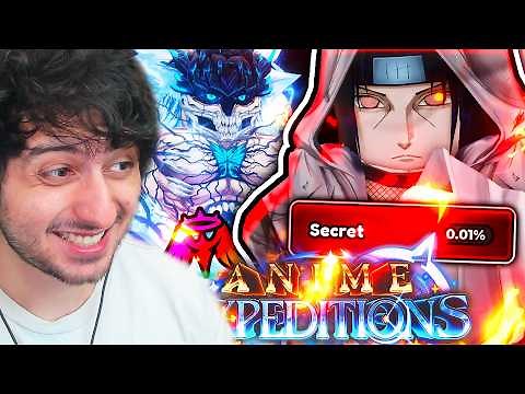Becoming the STRONGEST with 0.01% Units in Anime Expeditions Roblox!