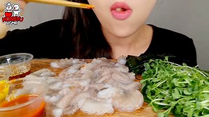 Mukbang Raw Octopus ✨ Thanks for Watching✨ | Mukbang Eating Show