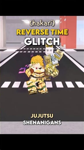 TIME REVERSE Hakari Glitch TUTORIAL | Jujutsu Shenanigans #roblox #jjs #battleground #anime #fypシ