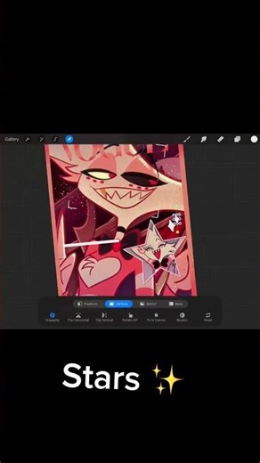 Making angel dust a vogue cover! #hazbinhotel #angeldusthazbinhotel #vogue #art #losingstreak