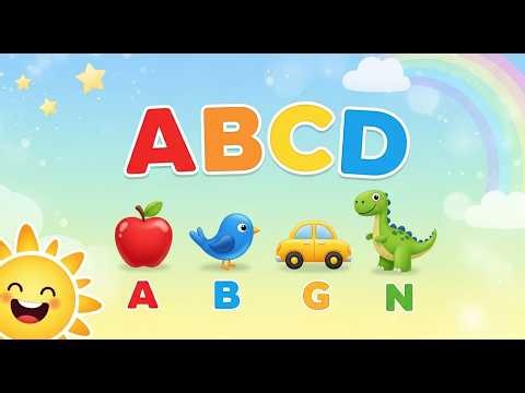 This ABC Colors Video Uses One Rule—Kids Instantly Understand It 👶✨