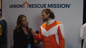 Celebrity/Designer/Philanthropist Tracy Hutson stopped by our booth to share why she is at Vidcon Anaheim Convention Center and how we can work together and help our unhoused neighbors. #vidcon #vidconan23 #lovelikeahero | Union Rescue Mission