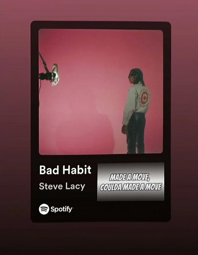 Steve Lacy - Bad Habit (Lyrics) "I Wish I Knew You Wanted Me" #lyrics #music #song #spotify #shorts