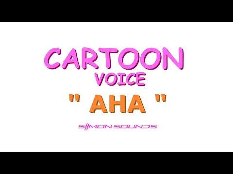 Cartoon voice " AHA " - Sound Effect (SFX)